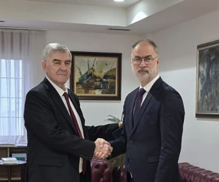 Deputy PM Stoilkovikj meets Serbian counterpart Berisha, discuss enhancement of bilateral cooperation and promotion of на institutional dialogue