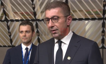 Mickoski nga Brukseli: Ne shumë kohë më parë meritonim të ishim në BE, por nuk jemi pjesë e saj për arsye artificiale.