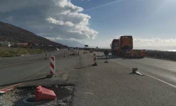 Изменет режим на сообраќај на патниот правец Охрид - Кичево