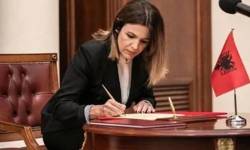 Fiona Papajorxhi u zgjodh kryetare e Gjykatës Kushtetuese të Shqipërisë