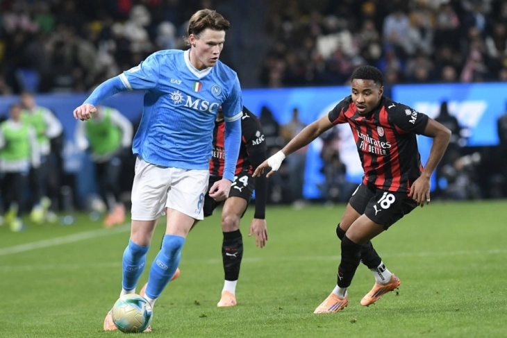 Наполи прв финалист во италијанскиот Суперкуп