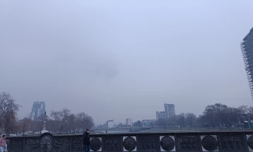 Environment Ministry: PM10 particle alert threshold exceeded at several measuring stations in Skopje