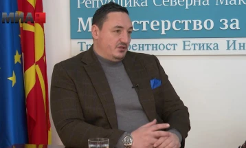 Борко Ристовски за МИА: Не можеме да креираме успеси, но можеме да создадеме услови за развој на таленти и подобри спортски резултати