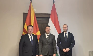 Deputy PM Nikoloski, Defense Minister Misajlovski visit Hungary