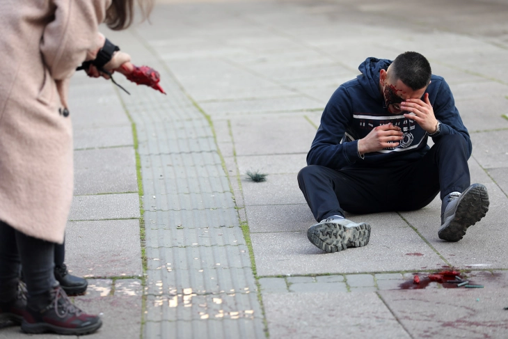 Trajnim simulues i MPB-së mbi lëndimet nga piroteknika – këtë vit zbulohen 155.000 copë, tre herë më shumë se vitin e kaluar