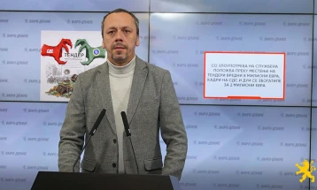 Петрушевски: Преку местење тендери кадри на СДС и ДУИ се збогатиле за два милиона евра