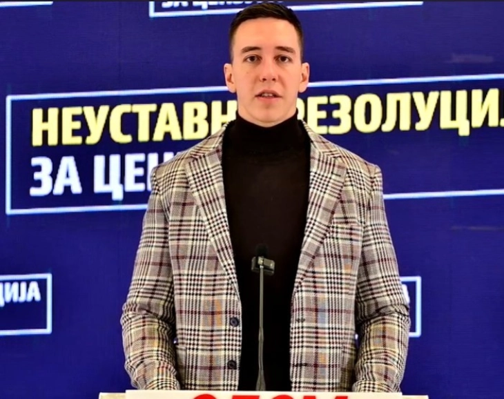 Огњеновиќ: Стојановски потврди дека со Резолуција власта сака цензура на медиумите