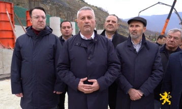 Сајкоски: По години застој, автопатот Кичево – Охрид набрзо ќе донесе побрз транспорт и регионален развој