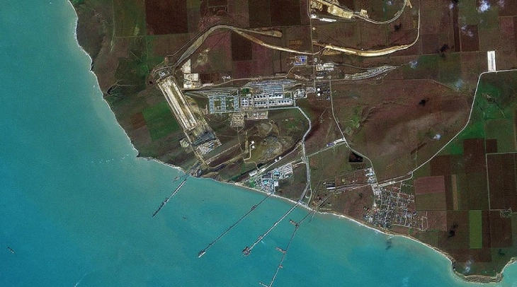 Украински дронови оштетија цевковод и бродови во рускиот пристанишен град Таман во Црното Море