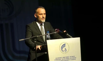 Fjalim i zëvendëskryeministrit Fetai rastin e ceremonisë solemne për 9-vjetorin e Universitetit “Nënë Tereza” në Shkup