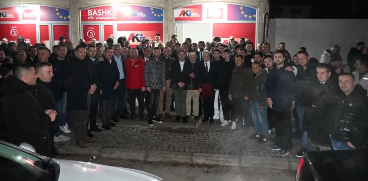 Vrapçishti, AKI nis fushatën: Taravari dhe Ahmeti në mbështetje të Shabanit