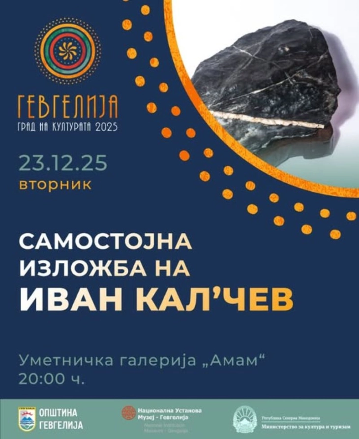 Самостојна изложба на визуелниот уметник Иван Кал'чев - „Суисеки“