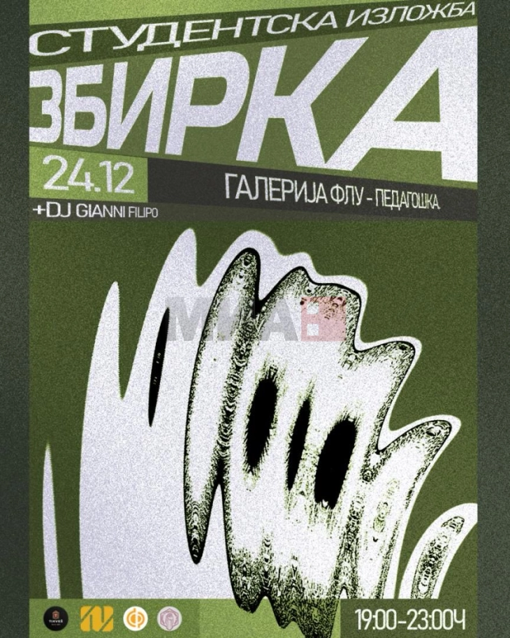 Студентска изложба „Збирка“ во Галерија ФЛУ