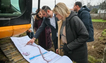 Ѓорѓиевски на увид на „Љубљанска“, се активира проект за пуштање во употреба на мостот во Карпош