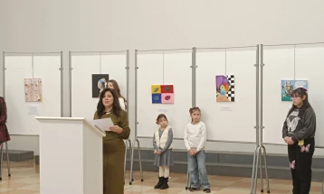 Клубот на уметници при КУД „Иљо Антески-Смок“ со изложба на слики инспирирани од светските ликовни виртуози