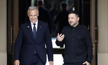 Средба Карни - Зеленски:  Канада најави дополнителна економска помош за Украина од 2,5 милијарди долари