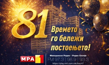 Macedonian Radio marks 81st anniversary