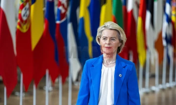 Фон дер Лајен: Европа е подготвена да работи со Украина и САД за консолидирање на напредокот во мировните преговори