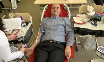 Во крводарителна акција во Дебар прибрани 32 крвни единици