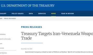 SHBA-ja vendosi sanksione kundër 10 personave dhe firmave nga Irani dhe Venezuela