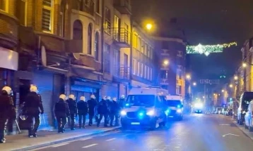 Биланс на новогодишната ноќ во Белгија: Околу 180 приведени лица и тројца повредени полицајци