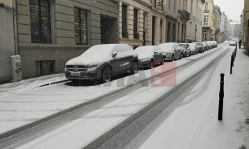 Најава за снежни врнежи во Белгија