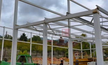 Mickoski: Ndërtimi i sallës së edukatës fizike në SHFK 