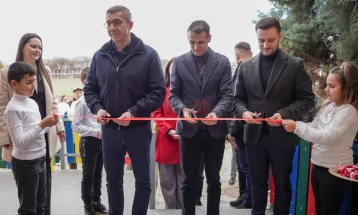 Mickoski: Dita e dytë, hapim kopshtin e dytë – kjo Qeveri udhëheq politikë të qartë pro-familjare