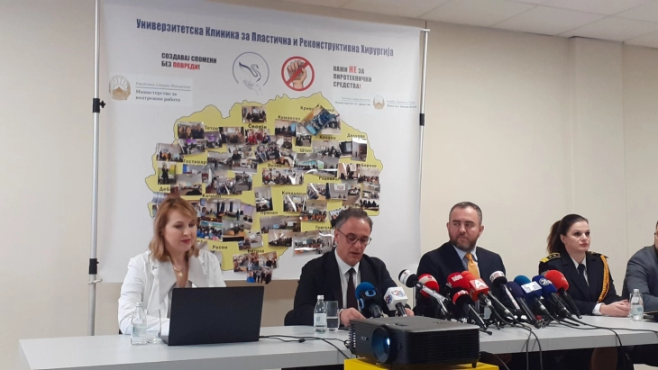 Health and law enforcement authorities say firecrackers aren't toys, consequences can be serious