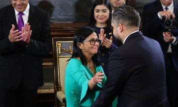 Delcy Rodríguez sworn in as Venezuela's acting president