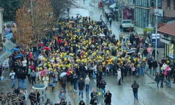 Бадникова поворка во Куманово