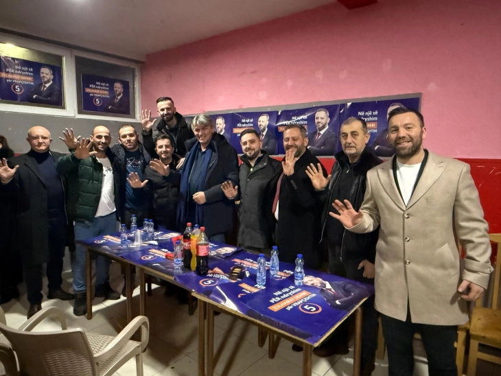 Ziadin Sela dhe aktivistë të ASH në Dobërdoll dhe Gradec, mbështetje për Zulhajrat Demirin