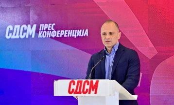 Прес-конференција на претседателот на СДСМ, Венко Филипче (во живо)