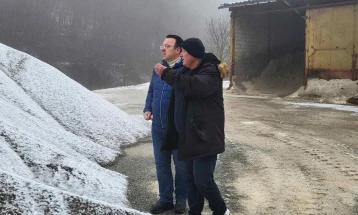 (Video) Nikolloski inspekton qafat malore Strazhë dhe Presekë, rrugët janë të kalueshme, bora pastrohet rregullisht