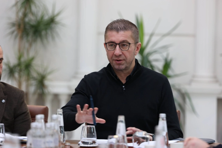 Mickoski: Lufta për kriteret e BE-së vazhdon pavarësisht kontestit të imponuar bilateral
