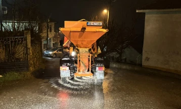 Активиран Кризниот штаб на  Кисела Вода за справување со зимските услови