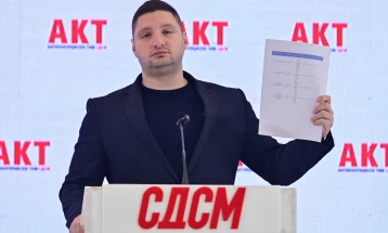 Фрчкоски: Антикорупцискиот тим на СДСМ објавува нов скандал за сомнителни тендери