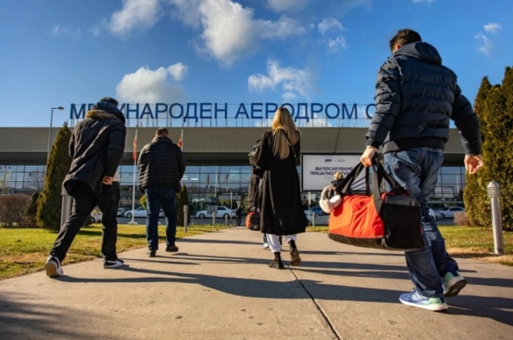 Macedonian airports served 3.5 million passengers in 2025, a 9% rise compared with 2024