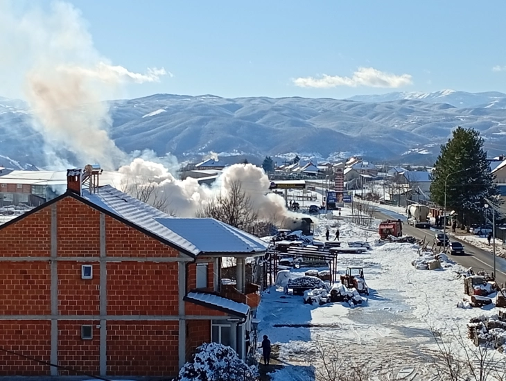 Пожар во барака во Дебар, нема повредени лица