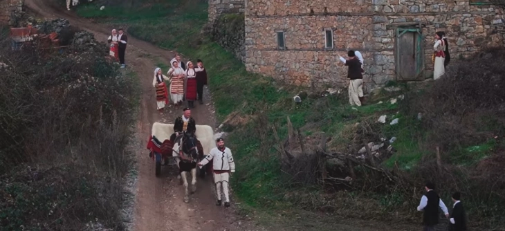 Новогодишно-василичарска каланда во изведба на хорот „Митрополит Козма Пречистански“ – Кичево