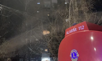 Починатиот во вчерашниот пожар во стан во Тетово е 76-годишник