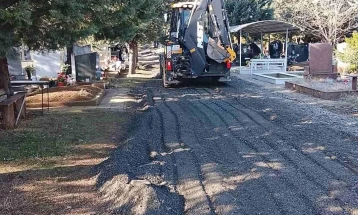 Продолжува уредување на градските гробишта во Куманово