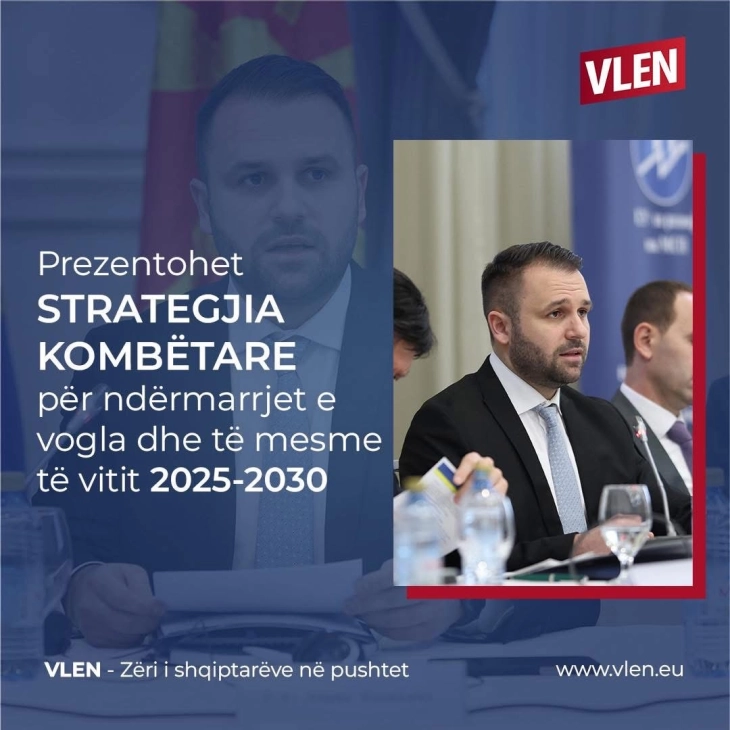 VLEN: Strategjia 2025–2030 e ministrit Durmishi, mbështetje konkrete për sipërmarrësit vendorë