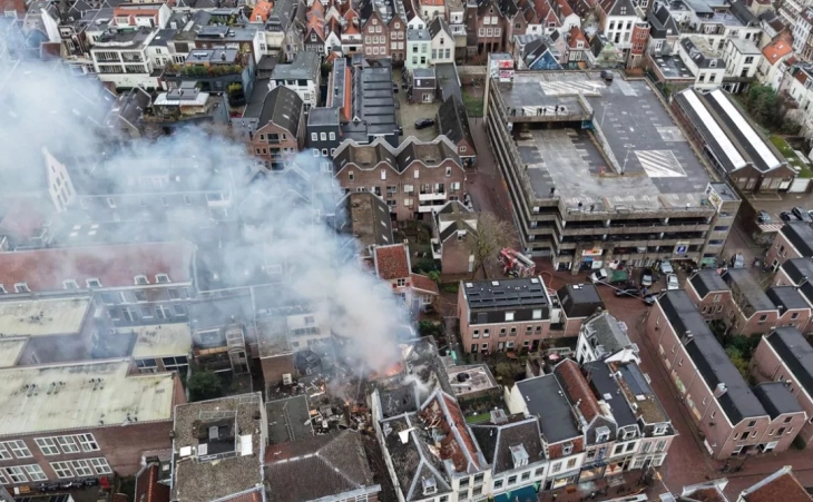 Еден повреден при најмалку една експлозија во центарот на холандскиот град Утрехт