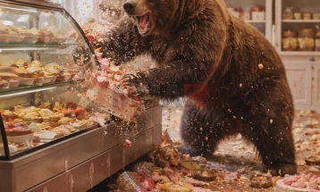 Мечка четврти пат ограби иста слаткарница 