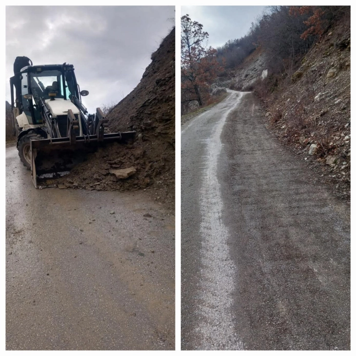 Сите патишта во Општина Маврово и Ростуше проодни,  исчистени се од снег и одрони