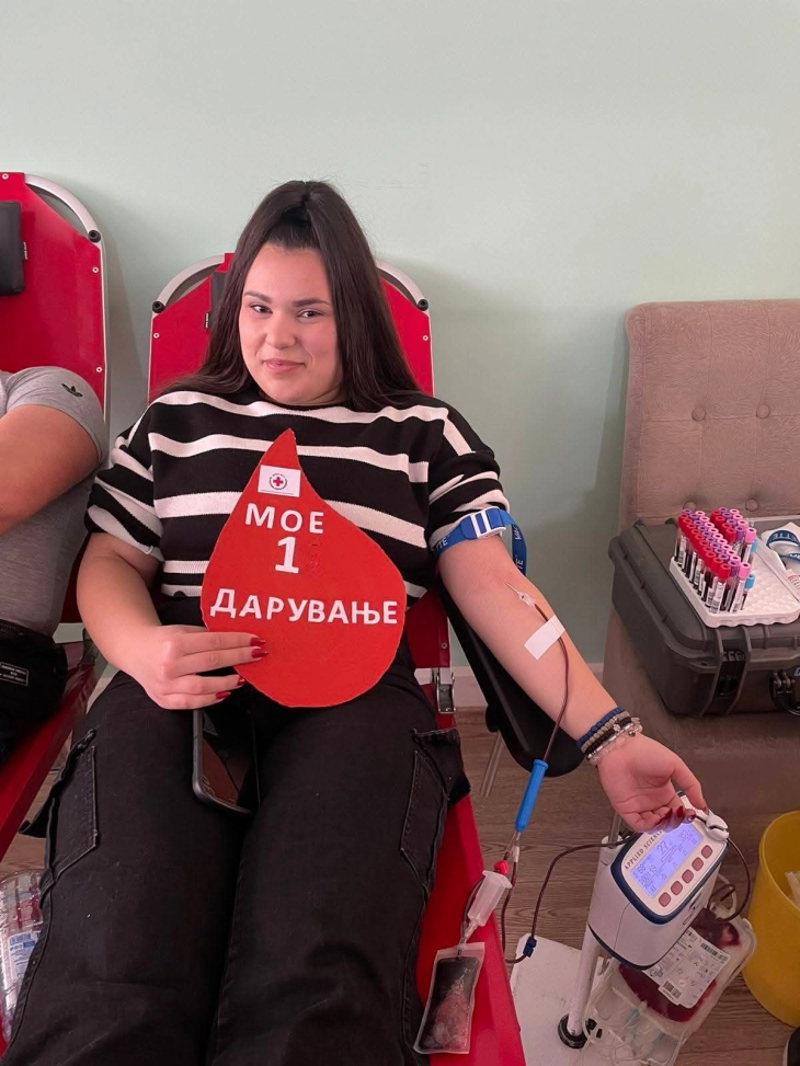 Во Крива Паланка собрани 106 крвни единици на првата крводарителска акција годинава 