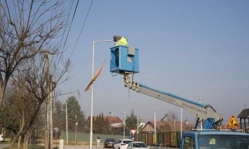 Општина Кисела Вода го модернизира осветлувањето, ЛЕД светилки со паметен систем за контрола