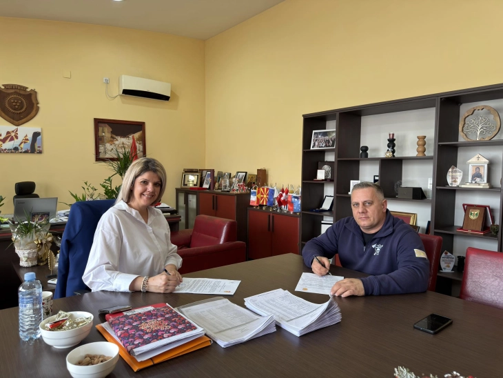 Потпишан меморандум за соработка меѓу Општина Неготино и доброволното противпожарно друштво „Повардарец“