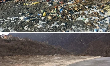 Расчистена голема дива депонија помеѓу Ростуше и Велебрдо,  од општината со апел за одговорно однесување